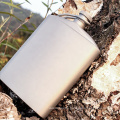 Outdoor Flat Wine Bottle Titanium Hip Flask